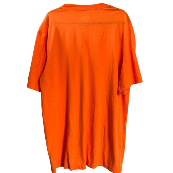 Wrangler Workwear Mens XLT/XGA Orange Pocket T-Shirt - Picture 4 of 7